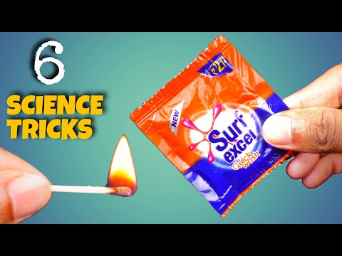 6 Easy Science Experiments To Do At Home