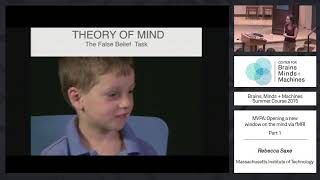 Lecture 6.3: Rebecca Saxe - MVPA: Window on the Mind via fMRI Part 1