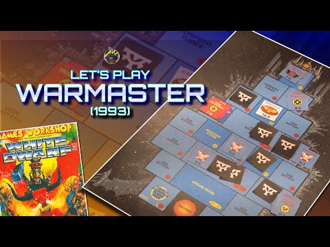 WARMASTER (1993) from WHITE DWARF 161: Let's Play Old Board Games!