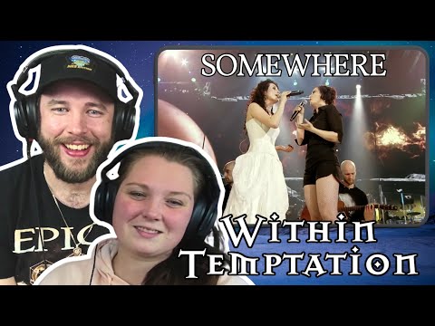 SHARON AND ANNEKE?! | Within Temptation & Metropole Orchestra - Somewhere (Black Symphony) REACTION