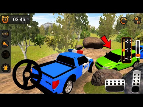 Offroad Police Car 4x4 Simulator -Rough Mountain Tracks! Android gameplay