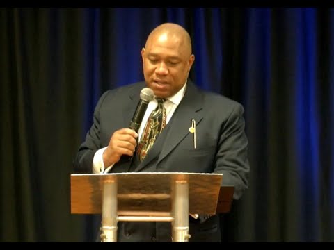 Rev. Dr. Edward L. Taylor presenting on the Life of the Late Great Rev. Dr. Gardner Calvin Taylor