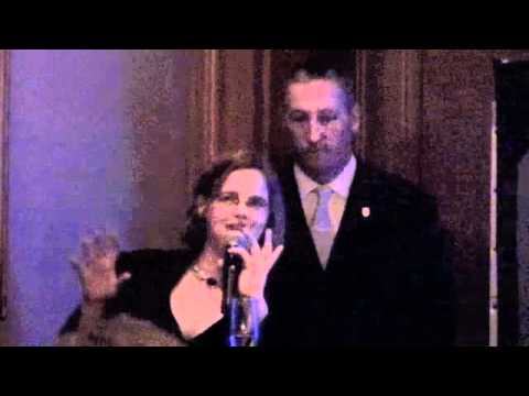 Christina Hansen addressing ClipClopNYC 03/31/2012