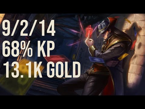 qwqeqer1 Twisted Fate Mid vs Zoe KR 11.16 Challenger Replay