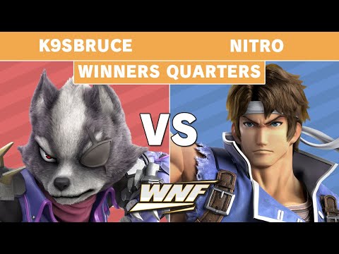 WNF 2.11 K9sBruce (Wolf) vs Nitro (Richter) - Winners Quarters - Smash Ultimate