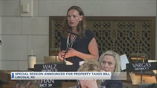 Special Session Announced For Property Taxes Bill