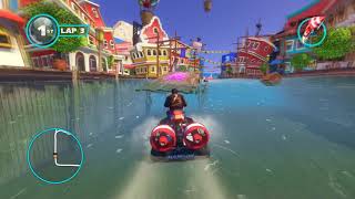 Sonic & All Stars Racing Transformed Ryo Dragon Cup racethrough in 2019.