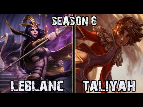 SKT T1 Faker Leblanc vs Taliyah MID Ranked Challenger Korea