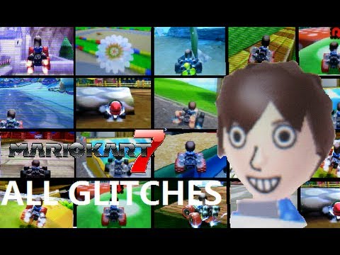 Mario kart 7 All shortcuts and glitches (7 minute video)