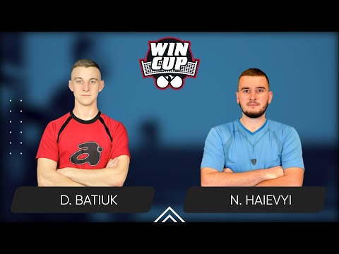 13:30 Dmytro Batiuk -  Nazarii Haievyi 31.12.2024 WINCUP Master. TABLE 1
