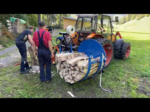 Holz Spalt Bündler