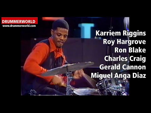 Miguel Anga Diaz: Percussion Solo - Karriem Riggins: Drum Solo - Roy Hargrove - 1996 - Switzerland