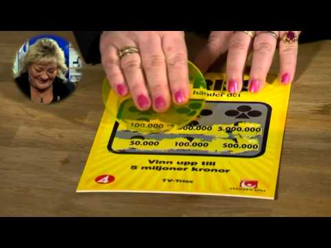 Helena Björk skrapar Triss - Nyhetsmorgon (TV4)