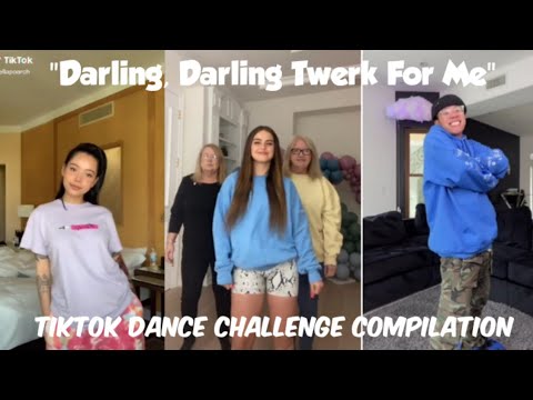 ✨NEW✨ TikTok Dance Craze  Challenge The "Darling, darling twerk for me" (October 2020)