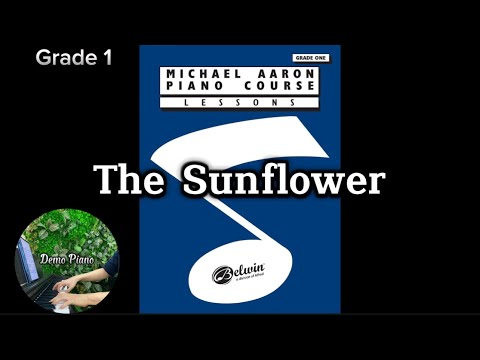 Michael Aaron Piano Course Lessons Grade 1 | The Sunflower (P36)