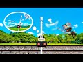 Railroad Crossing With Lost Parts
