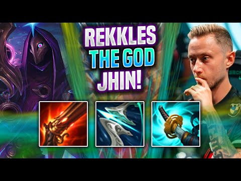REKKLES IS A GOD WITH JHIN! - KC Rekkles  Plays Jhin ADC vs Yasuo! | Season 2022