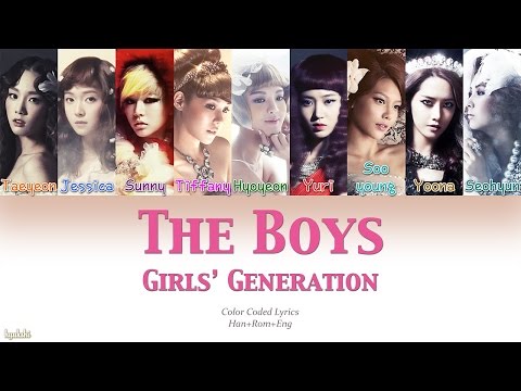 Girls' Generation (소녀시대) – The Boys (Color Coded Lyrics) [Han/Rom/Eng]