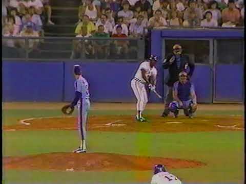 Montreal Expos vs Atlanta Braves (July 3, 1986) "Ken Griffey Sr. Delivers Home Two Runs"