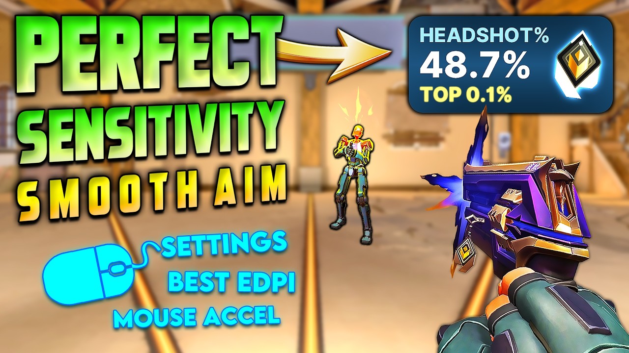 The BEST Sensitivity Settings for SMOOTH AIM in Valorant (In-Depth Guide)