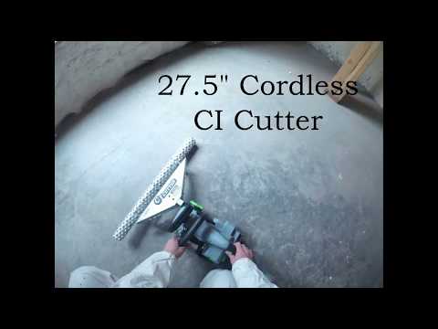 27.5" Cordless Open Cell CI Cutter - Schmidt & Dirks Designs