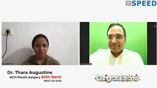 Download Lagu NEET SS MCH 2020, SPEED TOPPERS, Dr. Thara Augustine, 24th Rank, MCH Plastic Surgery Thumbnail