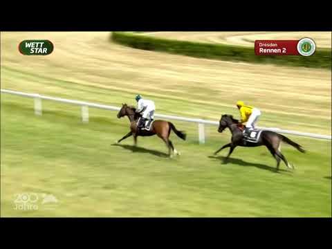 Galopprennbahn Dresden - 18.06.2022 - 2.Rennen