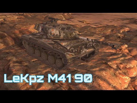 World of Tanks Blitz | LeKpz M41 90 | Mad Games | 3,3K Damage | 3 Kill | Canal