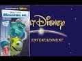 Opening And Closing To Monsters Inc 1999 VHS Australia