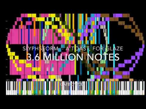 [Black Midi] SlyphStorm - A Toast for Glaze, 3.6 million notes, Catboy2001.