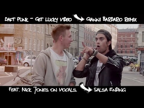 Daft Punk | GET LUCKY ➪ SAX REMIX ⏎  Feat. NICK JONES on vocals ►Salsa ending REMIX