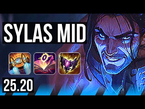 SYLAS vs RYZE (MID) | 19/0/7, Legendary | EUNE Master | 25.20