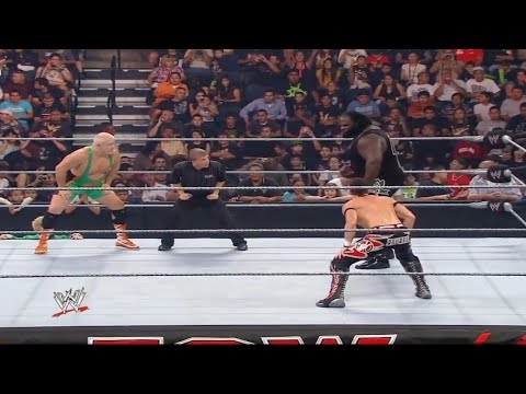 Evan Bourne ✌🏻vs. Finlay 🍀 vs. Mark Henry 💪🏿(WWE ECW 21/10/2008)Part.1