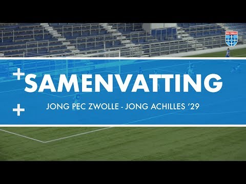 Samenvatting Jong PEC Zwolle - Jong Achilles '29
