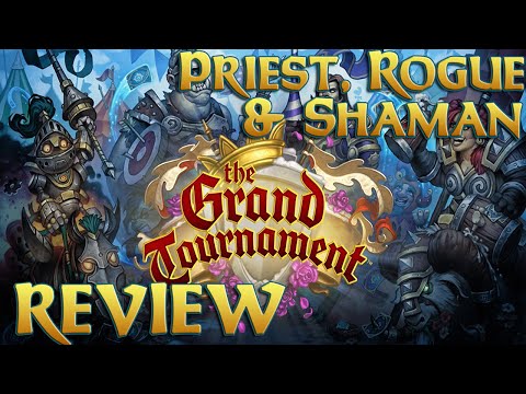 Hearthstone: The Grand Tournament Review - Priest, Rogue, & Shaman Cards