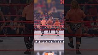 Download lagu Goldberg vs Kane vs Triple H 🔥 WWE Armageddon Triple Threat Mayhem! #wwe #shorts mp3
