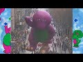 1999 CBS All American Thanksgiving Parade Featuring Barney BabyBop BJ Appearance