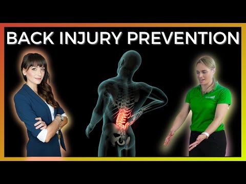 BACK INJURY PREVENTION | 3 Tips to Prevent Back Injuries at Home and at Work