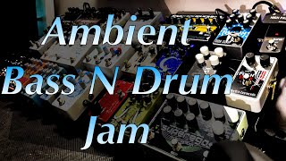 Ambient Bass N Drum Jam: Microcosm Hologram+Nemesis Source Audio+Blackhole+Synesthesia GFI System