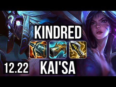 KINDRED & Leona vs KAI'SA & Nautilus (ADC) | 14/1/5, Legendary, 1.1M mastery | KR Master | 12.22