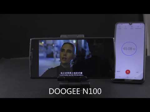 Doogee N100 Battery Test---1 Hour Movie,99% Power Left