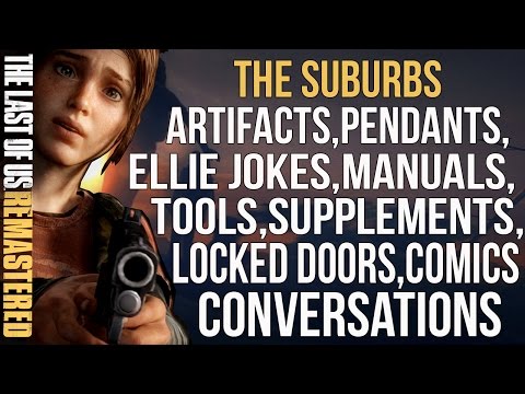 🔴 THE LAST OF US / THE SUBURBS 🏆 ALL COLLECTIBLES LOCATIONS