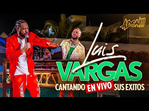 LUIS VARGAS CANTANDO ???? EN VIVO SUS EXITOS CON DJ ADONI / BACHATA MIX