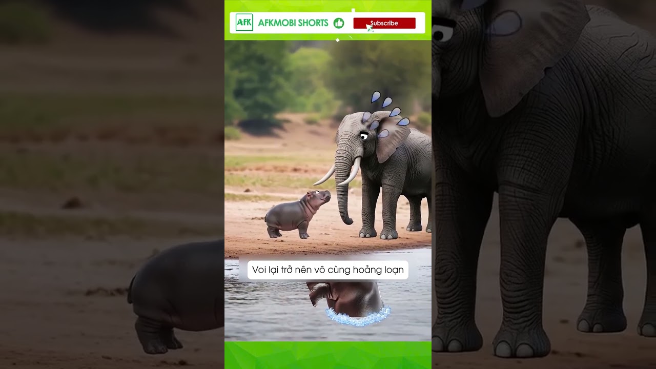 Vì sao voi lại "sợ" con con?