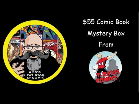 Unboxing a $55 Comic Book Mystery Box from T-Ravis Comics