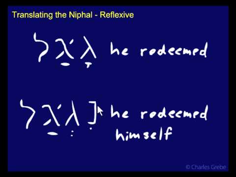 26.06   Translating the Niphal – Reflexive