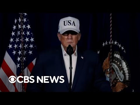 Watch: Trump's full statement on U.S. strikes against Iran