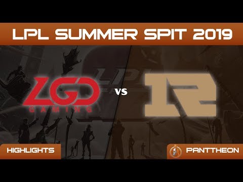 [LGD vs RNG] - Game 1 Highlights LPL Summer 2019  LGD Gaming vs Royal Never Give Up