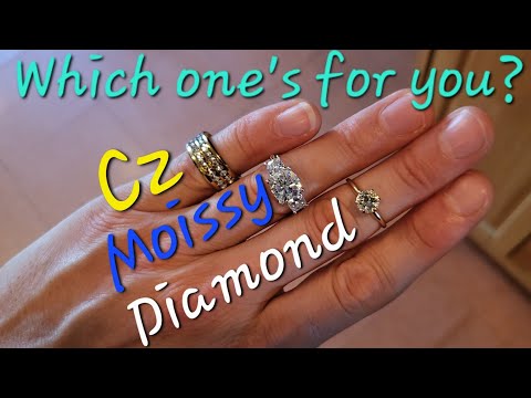 Diamond, Moissanite or CZ? | non scientific breakdown of my experience.