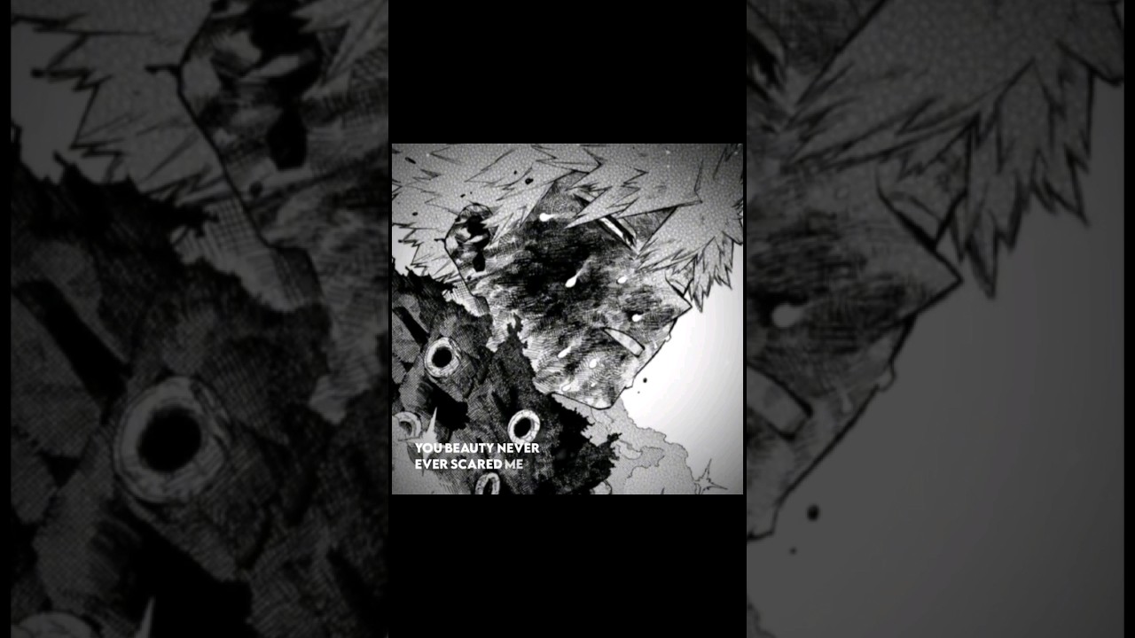 Your beauty never ever scared me.. #anime #bnha #mha #manga #bakugou #katsukibakugou #deku #midoriya